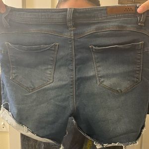 Blue shorts